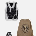 Tangle-Color-Mixing-Knit-Sweater-Vest-Streetwear-Fashion-2