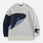 Noraful-The-Loneliest-Whale-Knit-Sweater-Streetwear-Fashion