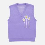 Three-Dimensional-Flowers-Sweater-Vest-Streetwear-Fashion-3