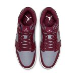 Air-Jordan-1-Mid-Cherrywood-Red-Streetwear-Fashion