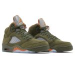 Air-Jordan-5-Retro-Olive-Streetwear-Fashion