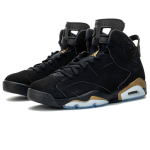 Air-Jordan-6-DMP-Retro-Black-Gold-Streetwear-Fashion