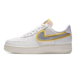 Nike-Air-Force-1-07-LX-White-Metallic-Silver-Gold-Streetwear-Fashion