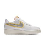 Nike-Air-Force-1-07-LX-White-Metallic-Silver-Gold-Streetwear-Fashion