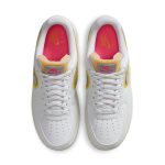 Nike-Air-Force-1-07-LX-White-Metallic-Silver-Gold-Streetwear-Fashion