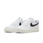 Nike-Air-Force-1-07-White-Black-Cream-Sole-Streetwear-Fashion