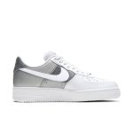 Nike-Air-Force-1-07-White-Metallic-Silver-Streetwear-Fashion