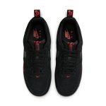 Nike-Air-Force-1-Low-07-LV8-Multi-Swoosh-Black-Crimson-Streetwear-Fashion