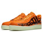 Nike-Air-Force-1-Low-Orange-Skeleton-Streetwear-Fashion