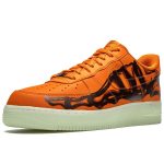 Nike-Air-Force-1-Low-Orange-Skeleton-Streetwear-Fashion