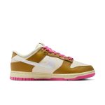 Nike-Dunk-Low-Just-Do-It-Bronzine-Pink-Streetwear-Fashion