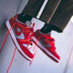 OFF-WHITE-x-Nike-Dunk-Low-University-Red-Streetwear-Fashion