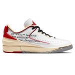 Off-White-x-Air-Jordan-2-Retro-Low-SP-White-Varsity-Red-Streetwear-Fashion