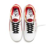 Off-White-x-Air-Jordan-2-Retro-Low-SP-White-Varsity-Red-Streetwear-Fashion