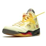 Off-White-x-Air-Jordan-5-SP-Sail-Streetwear-Fashion